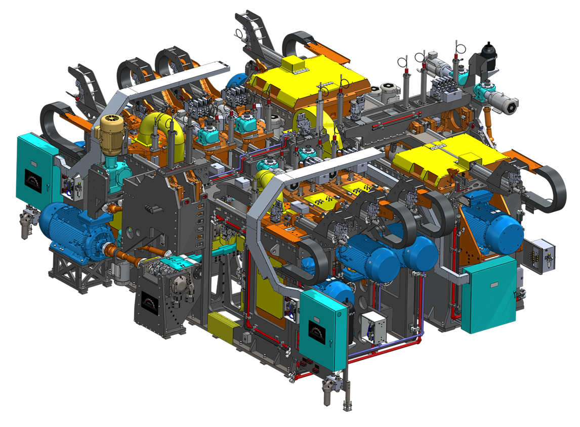 Isometric view of ProCanter machine
